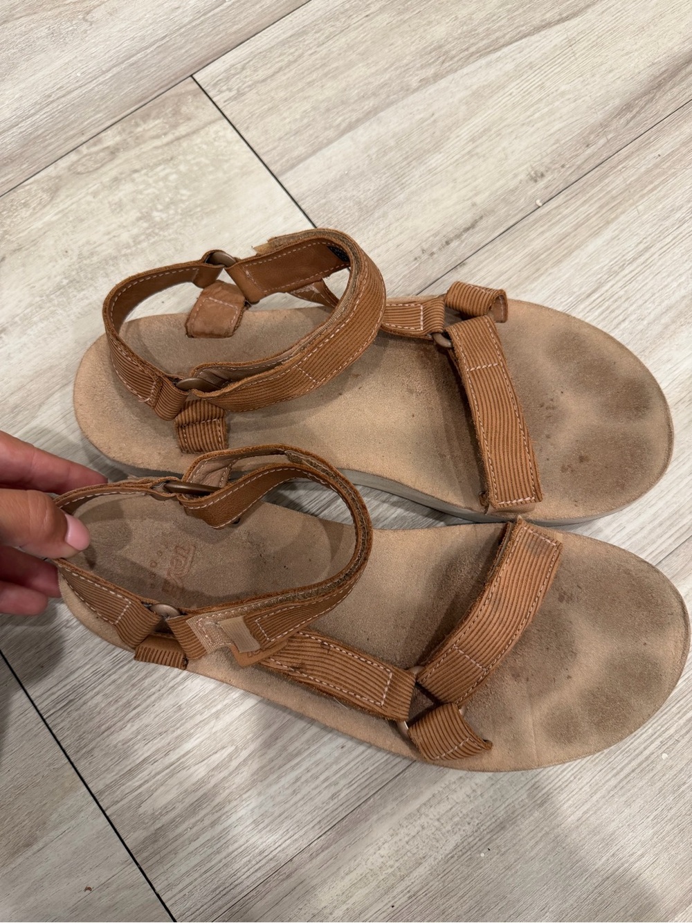 Teva Tan Strappy Outdoor Sandals